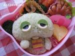 キャラ弁 ガチャピン